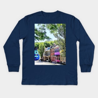 Jim Thorpe PA - Quaint Street Kids Long Sleeve T-Shirt